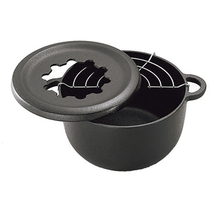 Iwachu Nambu Cast Iron Mini Tempura Fondue Pan - YOYO JAPAN