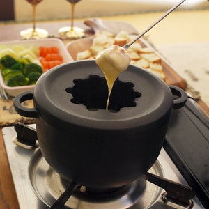 Iwachu Nambu Cast Iron Mini Tempura Fondue Pan - YOYO JAPAN