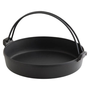 Iwachu Nambu Cast Iron Sukiyaki Pan 18Cm Japan With Handle - YOYO JAPAN