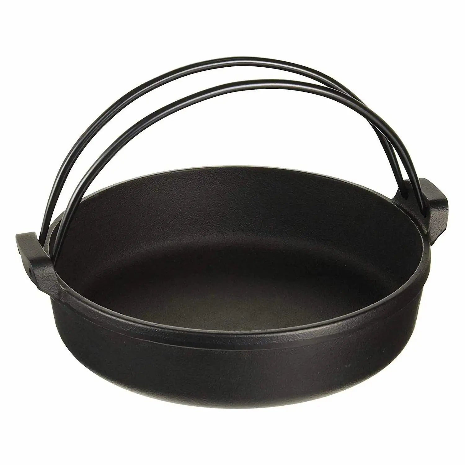 Iwachu Japan Nambu Cast Iron Sukiyaki Pan 24Cm W/ Handle - YOYO JAPAN