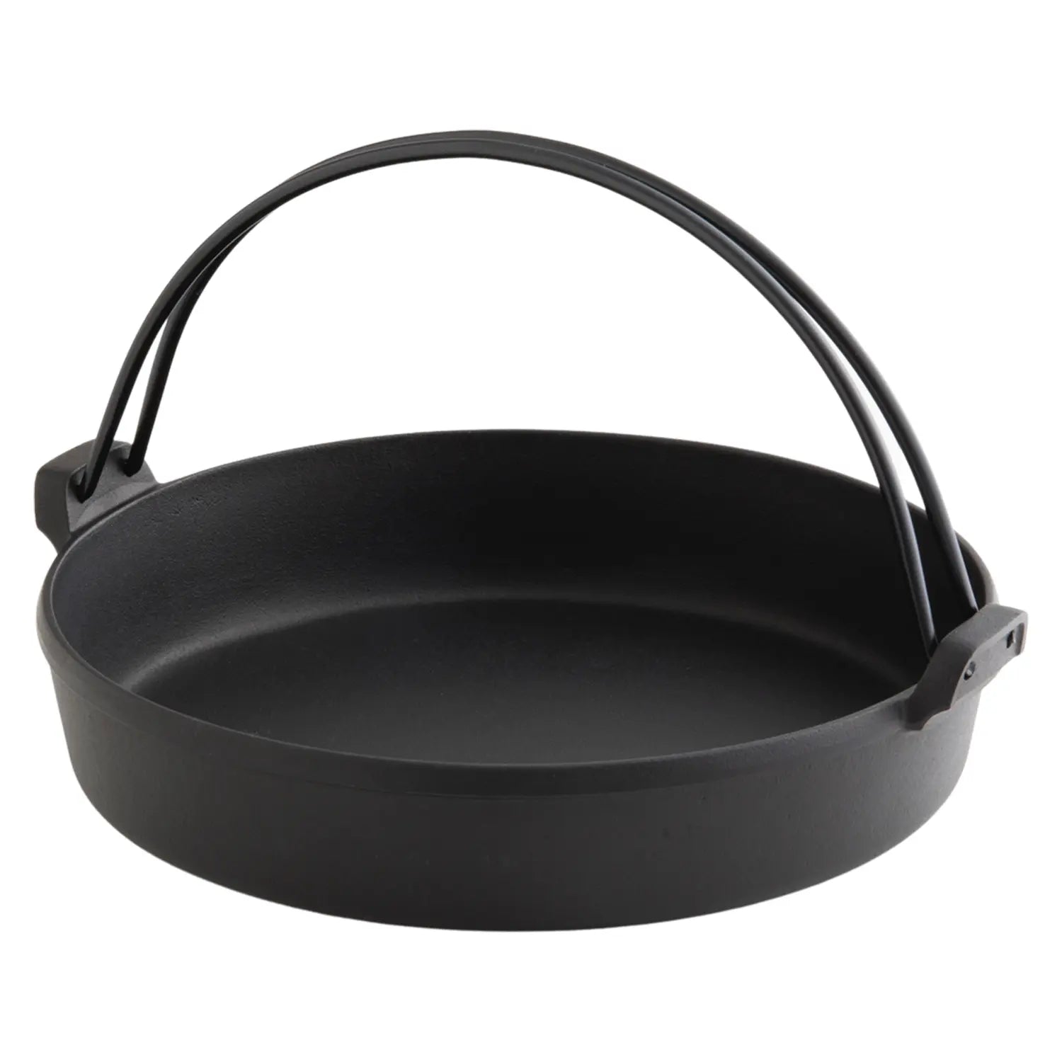 Iwachu Nambu Cast Iron Sukiyaki Pan Japan 30Cm With Handle - YOYO JAPAN