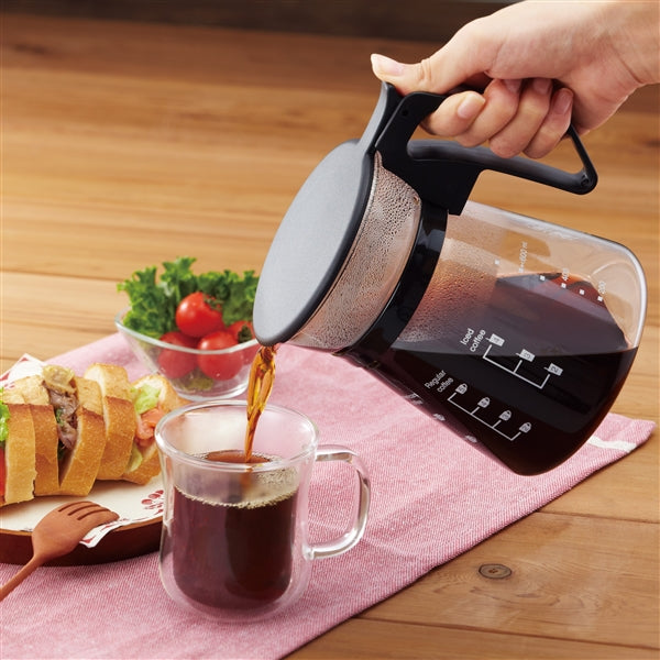 Iwaki Heat Resistant Glass Coffee Pot With Dripper - YOYO JAPAN