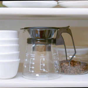 Iwaki Heat Resistant Glass Coffee Pot With Dripper - YOYO JAPAN