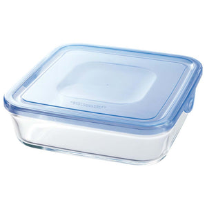 Iwaki Heat Resistant Glass Food Container Square 1.2L - YOYO JAPAN
