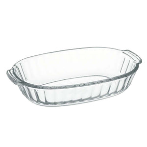 Iwaki Heat Resistant Glass Gratin Dish - YOYO JAPAN