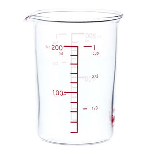 Iwaki Heat Resistant Glass Measuring Cup 200ml - YOYO JAPAN