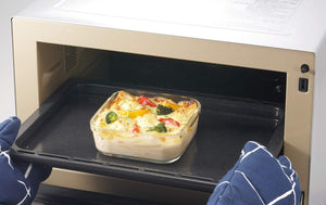 Iwaki Japan Heat Resistant Glass Storage Container Square M 800Ml Kc3247N-G - YOYO JAPAN