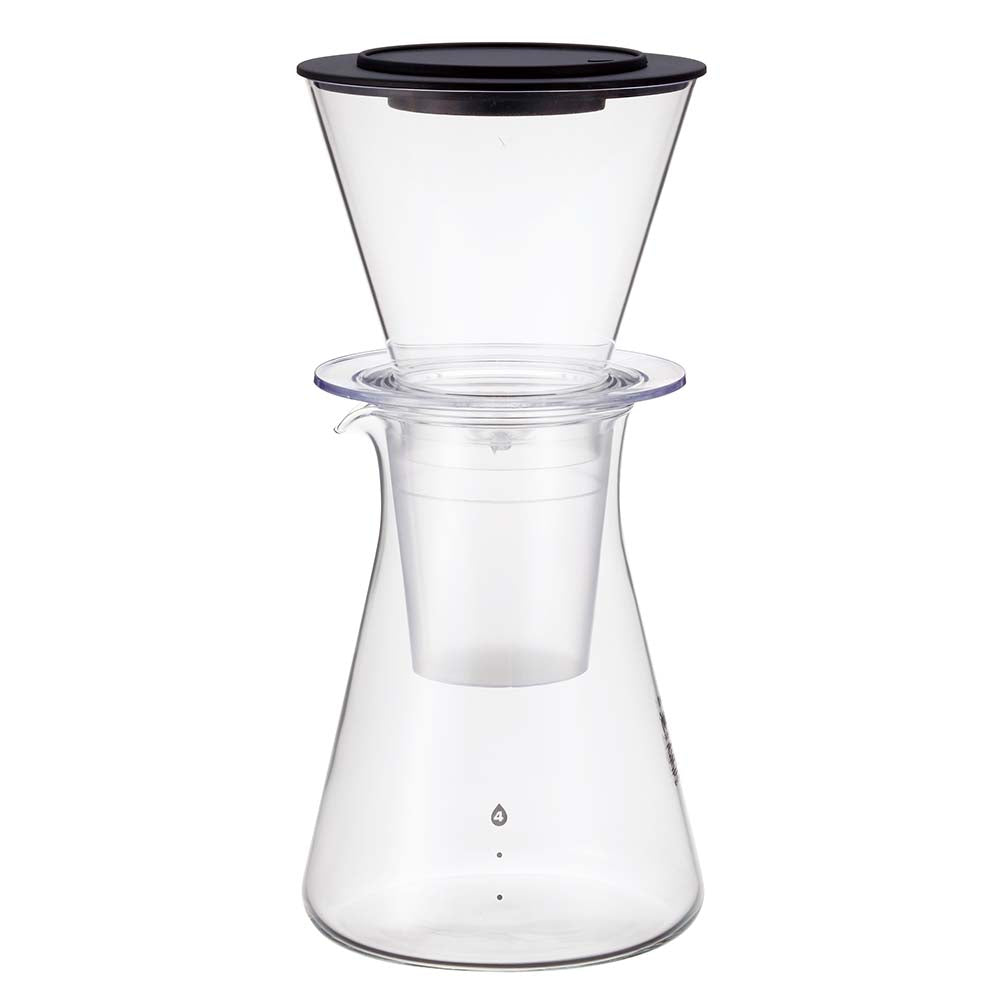 Iwaki Heat Resistant Glass Water Drip Coffee Server - YOYO JAPAN