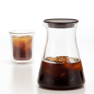 Iwaki Heat Resistant Glass Water Drip Coffee Server - YOYO JAPAN