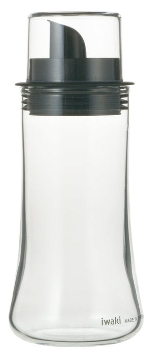 Iwaki Japan Agc Techno Heat-Resistant Glass Sauce Holder 160Ml Leak-Resistant Container Kt5032-Bks - YOYO JAPAN