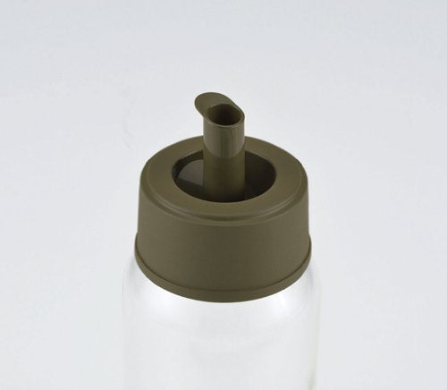 Iwaki Japan Ks521-Svon Heat-Resistant Glass Oil Bottle 120Ml Black - YOYO JAPAN