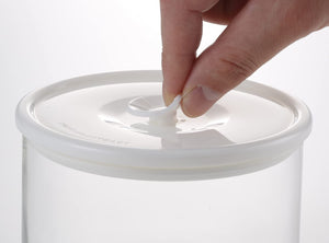 Iwaki Japan T714Mp-W Heat Resistant Glass Airtight Container 1.4L White Airtight Pack & Range - YOYO JAPAN