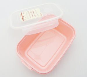 Iwasaki Industry Japan Made Food Storage Container Microwave Safe White 660Ml A-2161W1 - YOYO JAPAN