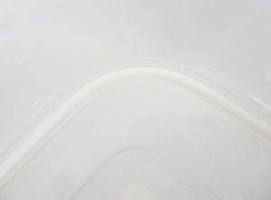 Iwasaki Industry Japan Made Food Storage Container Microwave Safe White 660Ml A-2161W1 - YOYO JAPAN