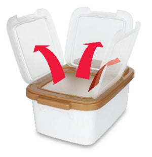 Iwasaki Industry 10Kg Japan Rice Bins For Drawers - Clear B-2897Pn - YOYO JAPAN