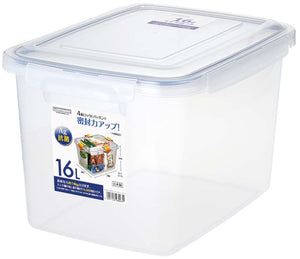 Iwasaki Industry 16.0 B-2899 Japan Antibacterial Smart Lock Jumbo Storage Container Made In Japan - YOYO JAPAN