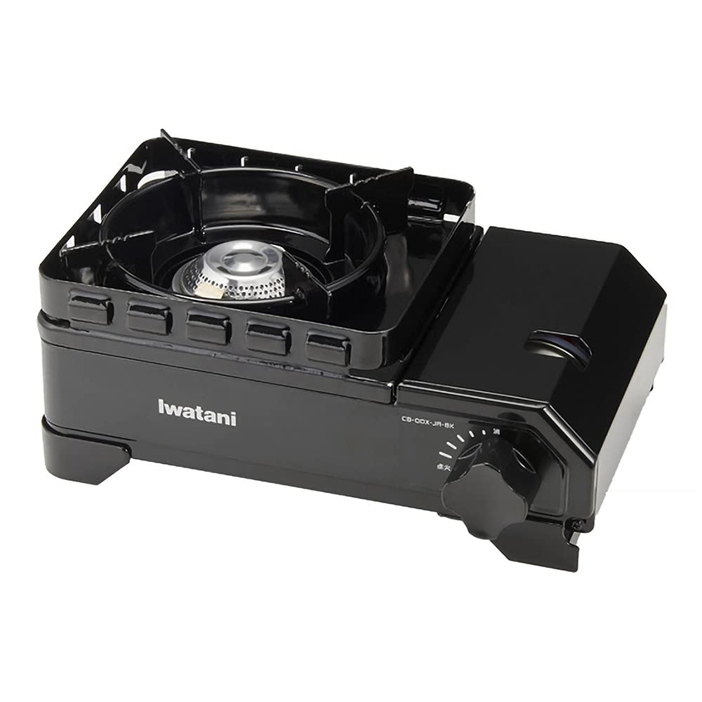 Iwatani Cassette Stove Gas Maru Jr. Made In Japan Dutch Oven Black - YOYO JAPAN