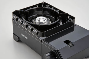 Iwatani Cassette Stove Gas Maru Jr. Made In Japan Dutch Oven Black - YOYO JAPAN