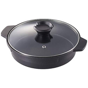 Iwatani Junior Multi Plate With Glass Lid From Japan - Cb-P-Jrmg - YOYO JAPAN