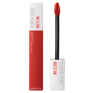 Maybeline Newyork Superstay Matte Ink 118 Gorgeous Classical Red 5ml - Liquid Lipstick Brands - YOYO JAPAN