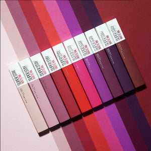 Maybelline Newyork Superstay Matte Ink Lipstick 15 Lover 5ml - Liquid Lipstick Brands - YOYO JAPAN