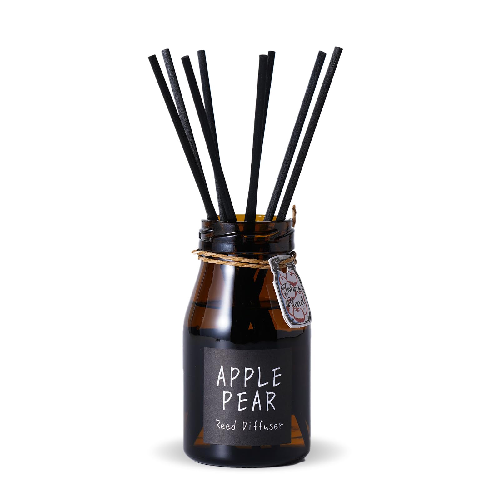 John'S Blend Room Fragrance Reed Diffuser Apple Pear Scent 140ml Air Freshener - YOYO JAPAN