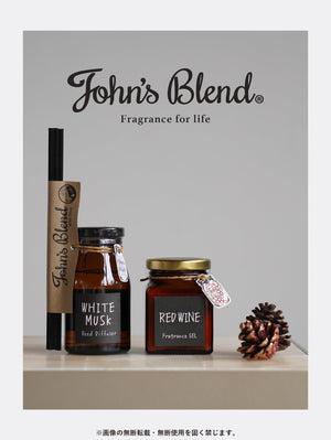 John'S Blend Room Fragrance Reed Diffuser Apple Pear Scent 140ml Air Freshener - YOYO JAPAN