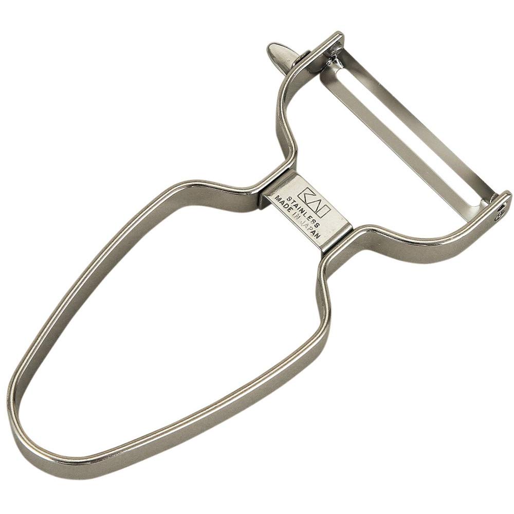Kai Corporation Kai House Select Stainless Steel Peeler Made In Japan Dh7163 - YOYO JAPAN