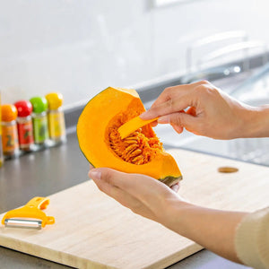 Kai Stainless Steel Peeler For Pumpkin - YOYO JAPAN