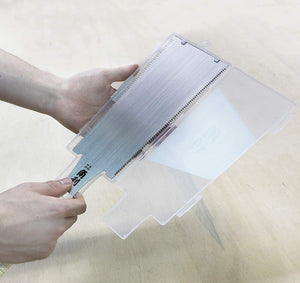 Kakuri Sangyo 270Mm Double-Edged Saw In Plastic Case Made In Japan - YOYO JAPAN