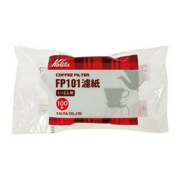 Kalita Coffee Filter Papers (Pack Of 100) FP101 (1-2 Cups) - YOYO JAPAN