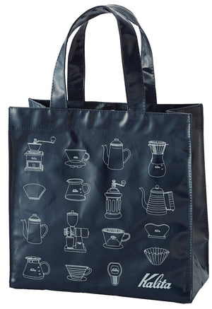 Kalita Japan Coffee Mini Tote Bag Smoky Blue #71160 - YOYO JAPAN