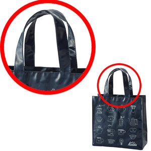 Kalita Japan Coffee Mini Tote Bag Smoky Blue #71160 - YOYO JAPAN