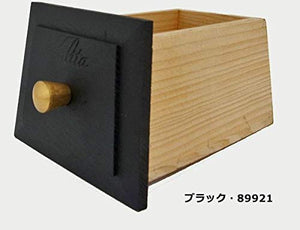 Kalita Coffee Mill Black Japan 11.7X8.5X6.4Cm - YOYO JAPAN