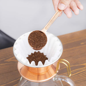 Kalita Wave Series Copper Coffee Dripper Made In Japan For 1-2 People - Tsubame & Kalita Wdc-155 #04105 - YOYO JAPAN