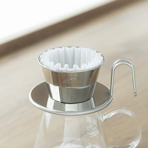 Kalita Wave Series Stainless Steel Coffee Dripper For 1-2 People Made In Japan Tsubame & Kalita Wds-155 #04103 - YOYO JAPAN