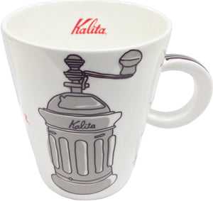 Kalita Japan Coffee Mug Mill 280Ml Brown #73112 - YOYO JAPAN