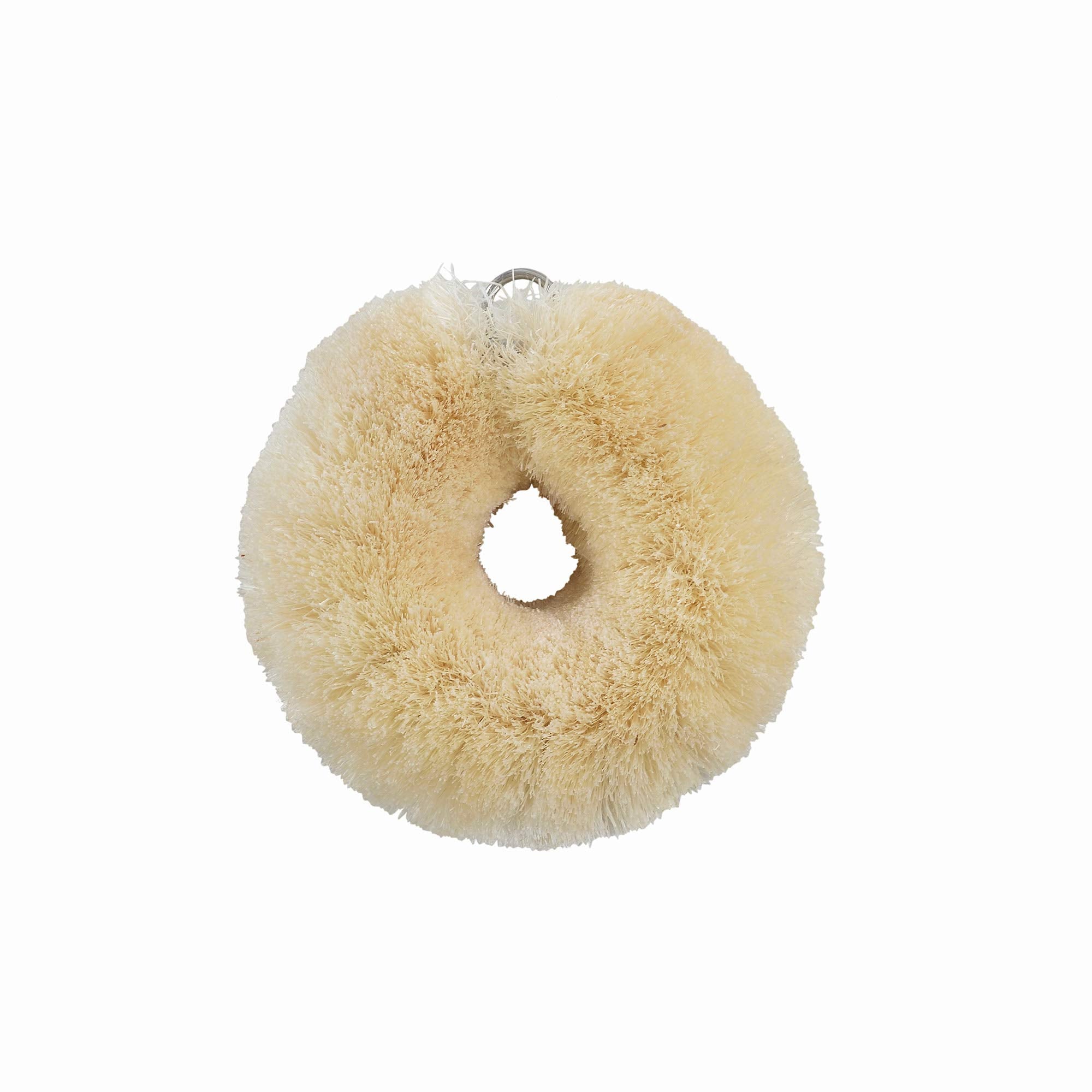 Kamenoko Tsubushi Nishio Shoten White Sisal Hemp Scrubber - Japan (Small) - YOYO JAPAN