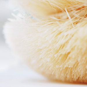 Kamenoko Tsubushi Nishio Shoten White Sisal Hemp Scrubber - Japan (Small) - YOYO JAPAN