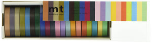 Kamoi Kakoshi Japan Masking Tape 7Mm X 7M 20 Colors Set - 2 Bright & 2 Dark Mt20P002R - YOYO JAPAN