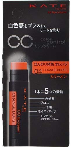 Kate's Slightly Colored Orange Lip Cream SPF19 PA++ by Kanebo - 1 Piece - YOYO JAPAN