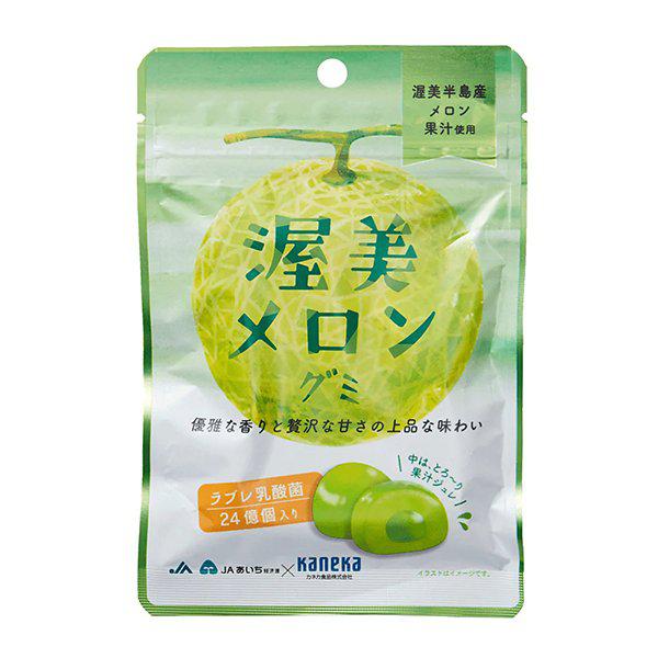 Kaneka Juicy Japanese Melon Gummies 40g (Pack of 5) - YOYO JAPAN