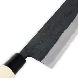 Kanematsu Nihonko Kasumitogi Shirogami Carbon Steel Nakiri Knife 165Mm - YOYO JAPAN