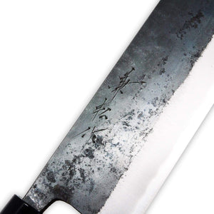 Kanematsu Nihonko Kasumitogi Shirogami Carbon Steel Nakiri Knife 165Mm - YOYO JAPAN
