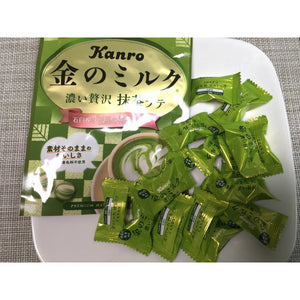 Kanro Golden Milk Rich Matcha Latte Hard Candy 70g - YOYO JAPAN