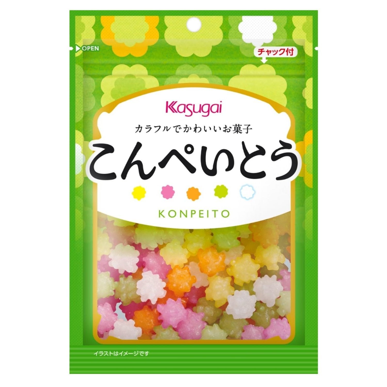 Kasugai Konpeito Sugar Candy Japanese Star Candy 76g - YOYO JAPAN