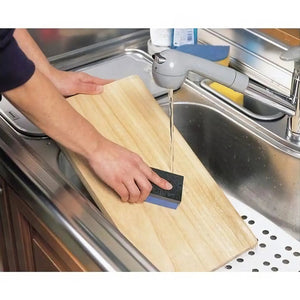 Kato Sangyo Foamed Polyethylene Cutting Board Scraper & Kitchen Knife Sharpener - YOYO JAPAN