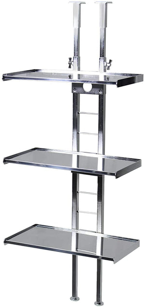 Kawaguchi Koki Japan 3 Tier 19100 Tension Kitchen Rack Shelf Storage Above Sink Next To Stove - YOYO JAPAN