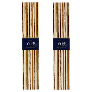 Nippon Kodo 40Pc Kayuragi Sandalwood Stick Incense + 2Pc Incense Holder - Japan - YOYO JAPAN