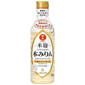 Kikkoman Manjo Premium Hon Mirin Sweet Rice Wine Seasoning 450ml - YOYO JAPAN